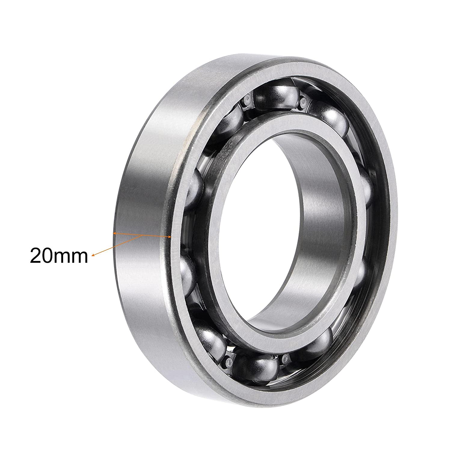 6210-2RS Deep Groove Ball Bearings 50mm Bore 90mm OD 20mm Thick Double Sealed Chrome Steel 50*90*20m